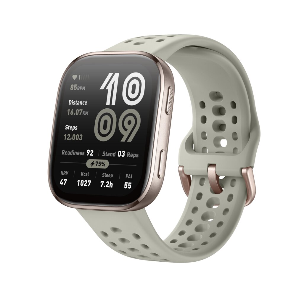 Amazfit Bip 6 — 1.97-inch AMOLED smartwatch, 45 mm case, 27.9 g